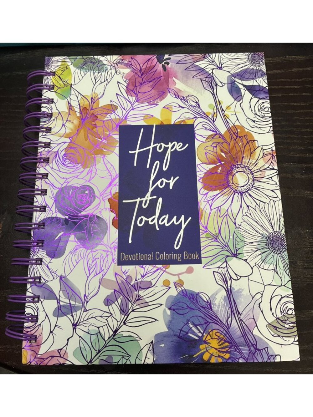 Hope For Today Devotional Coloring Book